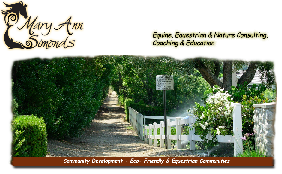 Community Development – Eco-Friendly & Equestrian Communities Community Development - Eco-Friendly & Equestrian Communities